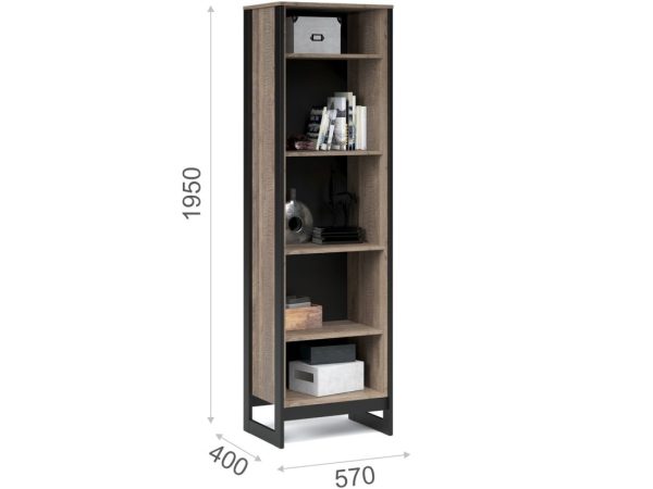 Гостиная «Стокгольм-2», Дуб гранж песочный/железный камень — изображение 6
