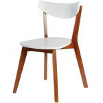 Стул «Ювента» (жесткий), Белый+Орех