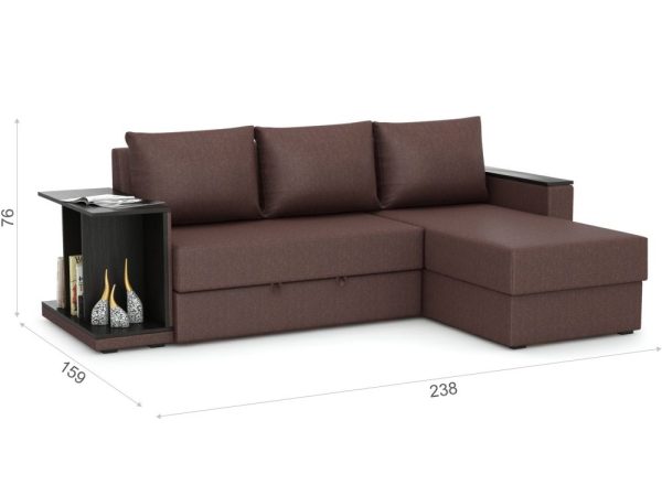 Диван «Турин», Savana Chocolate — изображение 5