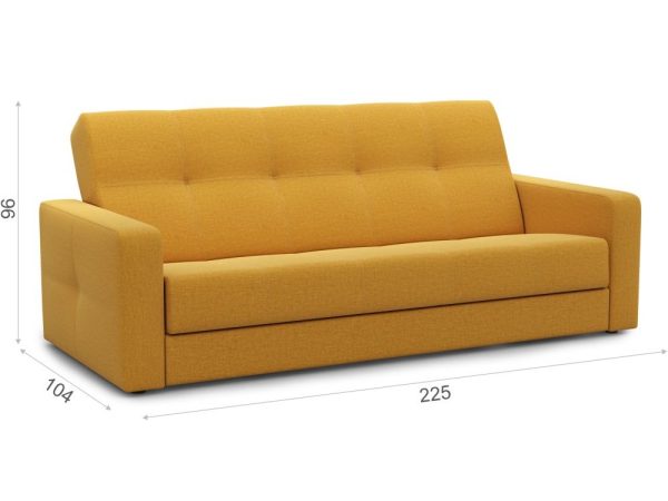 Диван «Твист», Savana plus/Yellow — изображение 6