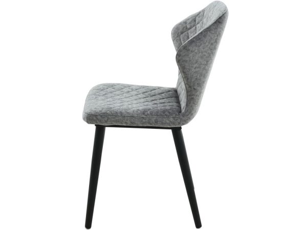 Стул «Вилла», Лама 04, каркас черный — изображение 3