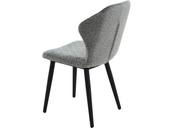 Стул «Вилла», Лама 04, каркас черный — изображение 4