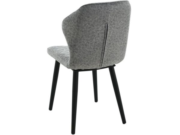 Стул «Вилла», Лама 04, каркас черный — изображение 5