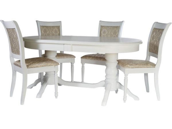 zevs-stol_-belyy_4 Обеденная группа (Стол Зевс и 4 стула Ника), 2.012.1 Белый — изображение 6