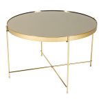 Приставной столик Gatsby L Gold 0.38x0.63x0.63м