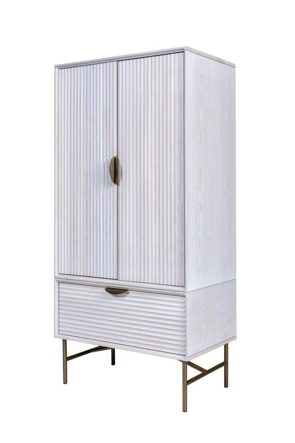 Комод Высокий HAINES premium white 1.61x0.8x0.45м — изображение 2