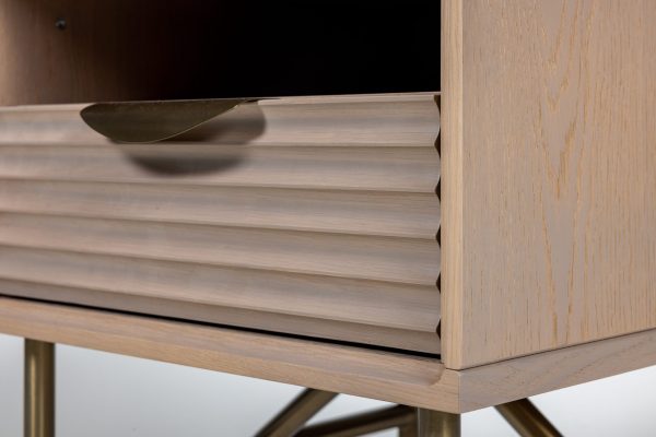 Тумбочка HAINES premium beige 0.48x0.4x0.45м — изображение 3