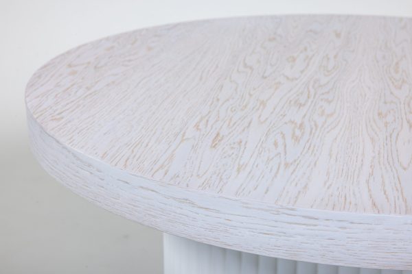 Журнальный стол HAINES premium white 0.45x0.8x0.8м — изображение 2