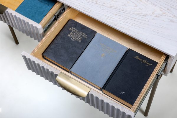 Консоль HAINES premium white 0.75x1x0.4м — изображение 3