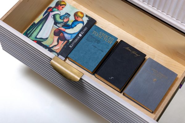 Комод Высокий HAINES premium white 1.61x0.8x0.45м — изображение 3