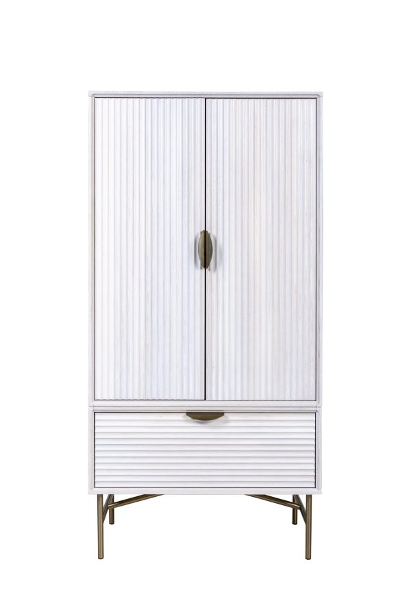 Комод Высокий HAINES premium white 1.61x0.8x0.45м