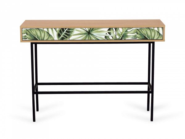 Стол консольный Boho Color дуб корбридж, с принтом — изображение 2