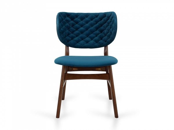 Стул Petra орех, бирюзовый — изображение 2