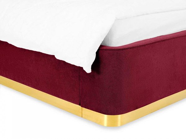 Кровать Vibe 1600 бордовый — изображение 5