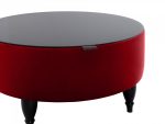 Стол журнальный Italia красный — изображение 3
