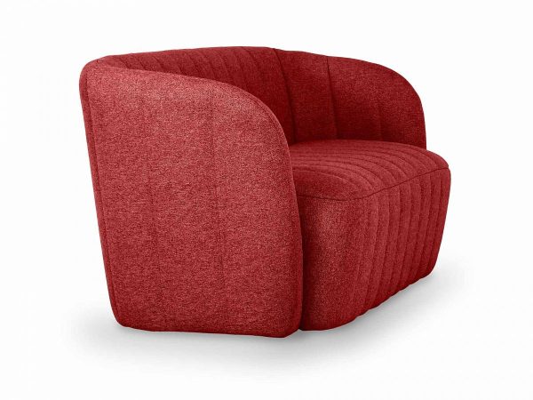 Диван Lecco красный — изображение 3