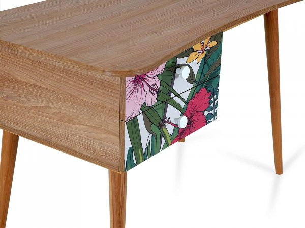 Стол рабочий Frida с принтом, робиния брэнсон — изображение 4