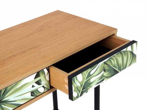 Стол консольный Boho Color дуб корбридж, с принтом — изображение 5