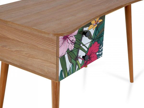 Стол рабочий Frida с принтом, робиния брэнсон — изображение 4