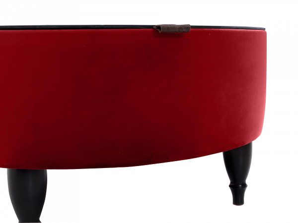 Стол журнальный Italia красный — изображение 4