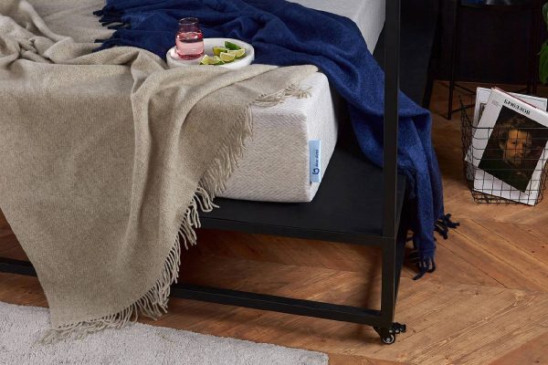 Матрас Blue Sleep Hybrid Duo, коллекция "Блу слип Гибрид дуо" 160*27*200, Лен, Пеноматериал, Бежевый — изображение 3