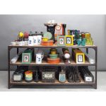 Стеллаж Factory, коллекция "Фабрика" 201*101*100, Металл, Сосна, Коричневый — изображение 3