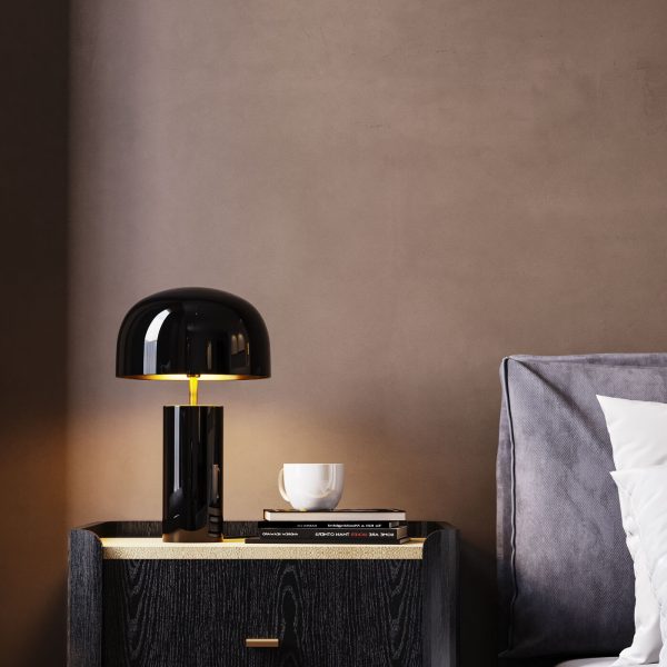 Лампа настольная Loungy, коллекция "Лаунж" 25*38*25, Сталь, Черный — изображение 2