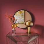 Лампа настольная Loungy, коллекция "Лаунж" 25*38*25, Сталь, Золотой — изображение 2