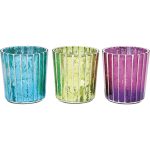 Подсвечник д/греющ свечи Stripes