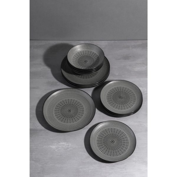 KARE-41246-master-a-1400x1400 Набор посуды Tokyo, коллекция "Токио", количество предметов 12, Фарфор, Черный — изображение 3