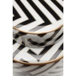 Емкость Panther, коллекция "Пантера" 16*16*16, Фарфор, Белый, Черный — изображение 4