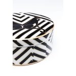 Шкатулка Panther, коллекция "Пантера" 17*7*17, Фарфор, Черный, Белый — изображение 2