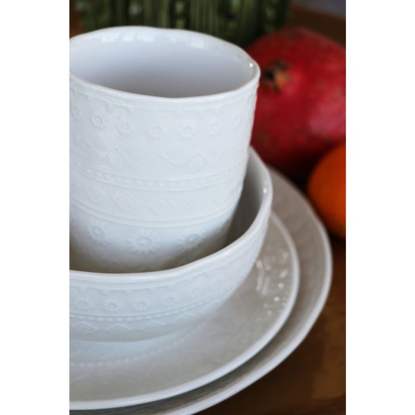 Миска Karma, коллекция "Карма" 15*7*15, Фарфор, Белый — изображение 4