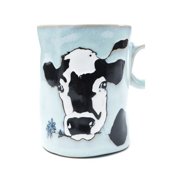 Кружка Cow, коллекция "Корова", в ассортименте 11*8*11, Керамика, Мультиколор — изображение 3