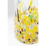 Ваза Abstract, коллекция "Абстракция" 14*36*14, Стекло, Бесцветный, Мультиколор — изображение 3