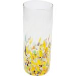 Ваза Abstract, коллекция "Абстракция" 14*36*14, Стекло, Бесцветный, Мультиколор — изображение 4