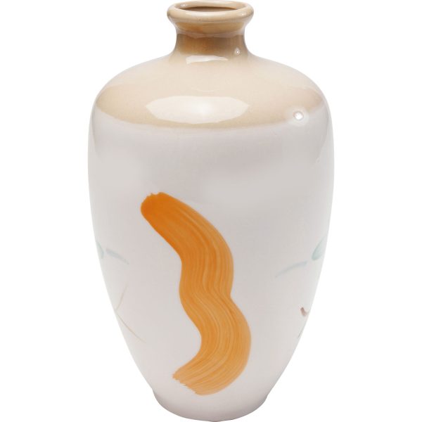 Ваза Stratos, коллекция "Стратос" 14*24*14, Керамика, Бежевый — изображение 3