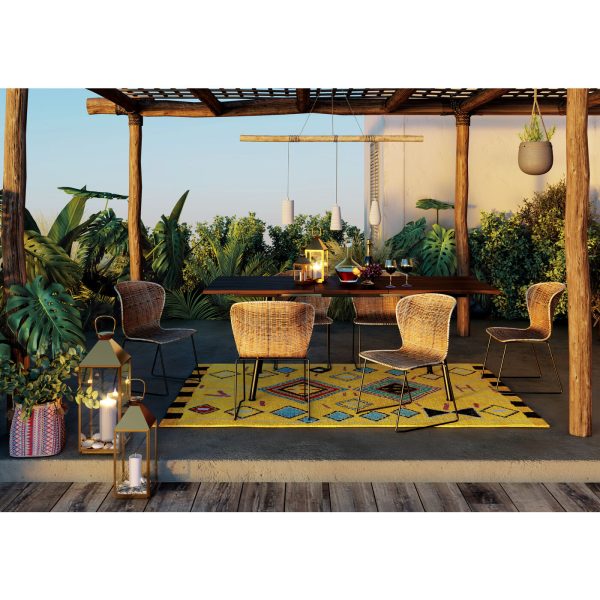 Люстра для столовой Pointe, коллекция "Точки" 120*120*12, Фарфор, Эвкалипт, Белый — изображение 3