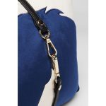 Подушка Horses, коллекция "Лошади" 30*50*8, Бархат, Полиэстер, Полиуретан, Белый, Синий — изображение 4