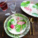 Тарелка Flamingo, коллекция "Фламинго" 40*4*29, Керамика, Мультиколор — изображение 4