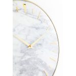 Часы настенные Marble, коллекция "Мрамор" 41*41*5, Стекло, Полистирол, Бумага, Алюминий, Белый — изображение 4