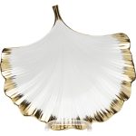 Чаша декоративная Ginkgo, коллекция "Гинкго" 28*6*28, Фарфор, Белый