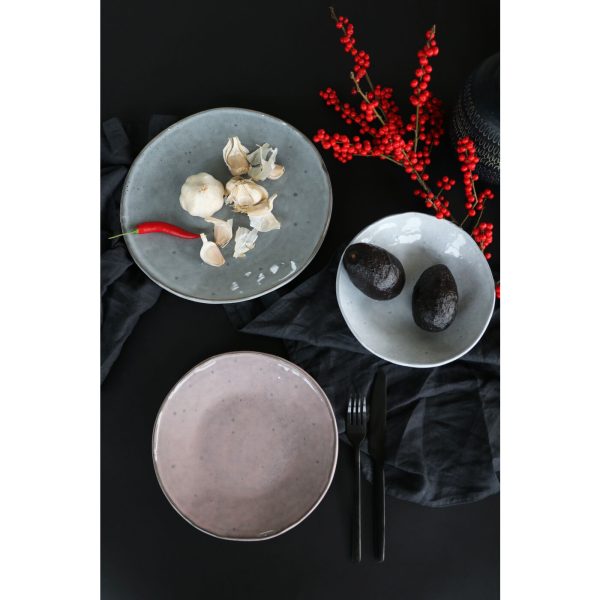 Чаша Granit, коллекция "Гранит" 20*5*20, Керамика, Серый — изображение 4