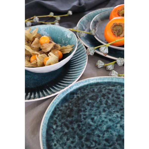 Тарелка Mustique, коллекция "Мюстик" 27*2*27, Керамика, Синий — изображение 2