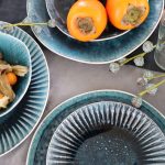 Тарелка Mustique, коллекция "Мюстик" 21*2*21, Керамика, Синий — изображение 4