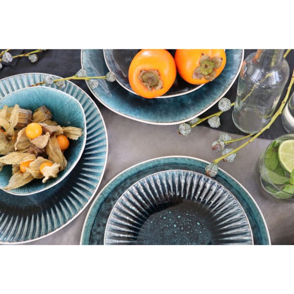 Тарелка Mustique, коллекция "Мюстик" 29*3*29, Керамика, Синий — изображение 3