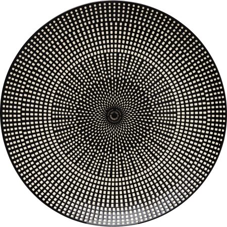 Тарелка Gwayi, коллекция "Гуэйи" 26*3*26, Фарфор, Черный