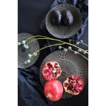 Тарелка Gwayi, коллекция "Гуэйи" 26*3*26, Фарфор, Черный — изображение 4