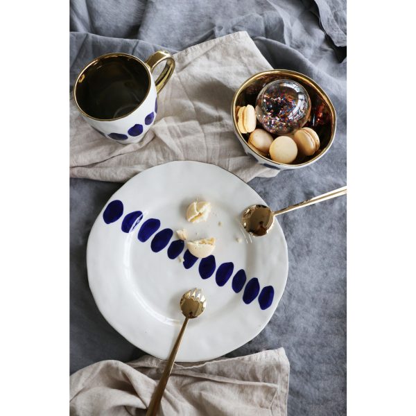 Тарелка Bridge, коллекция "Мост" 27*3*27, Керамика, Белый — изображение 2