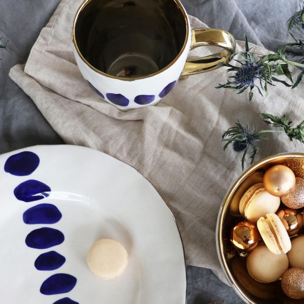 Кружка Bridge, коллекция "Мост" 17*12*11, Керамика, Белый — изображение 3